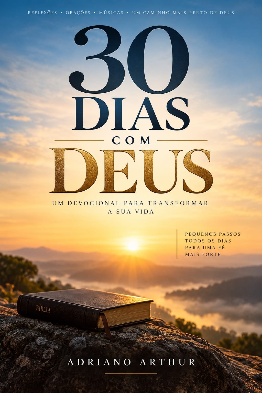Capa do devocional 30 Dias com Deus