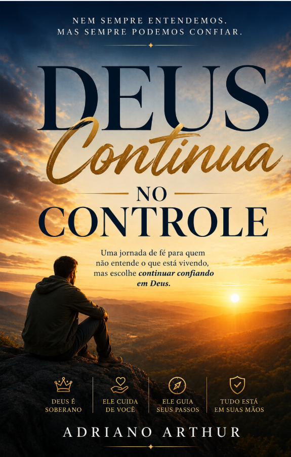 Capa do livro Deus Continua no Controle